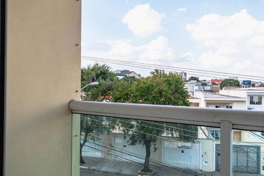 Varanda da Sala de apartamento à venda com 2 quartos, 52m² em Vila Bela, São Paulo