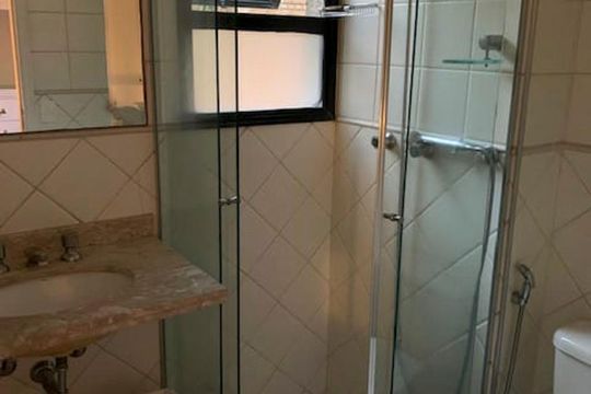 Suíte - Quarto 3 de apartamento para alugar com 3 quartos, 90m² em Chácara Inglesa, São Paulo