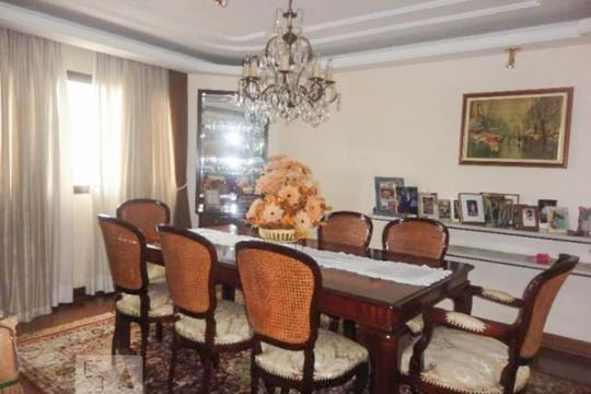 Sala de jantar de apartamento à venda com 4 quartos, 188m² em Vila Santo Estevão, São Paulo