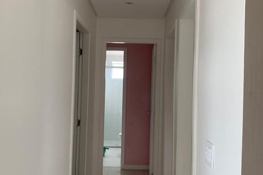 Corredor Quartos  de apartamento para alugar com 3 quartos, 82m² em Jardim das Vertentes, São Paulo