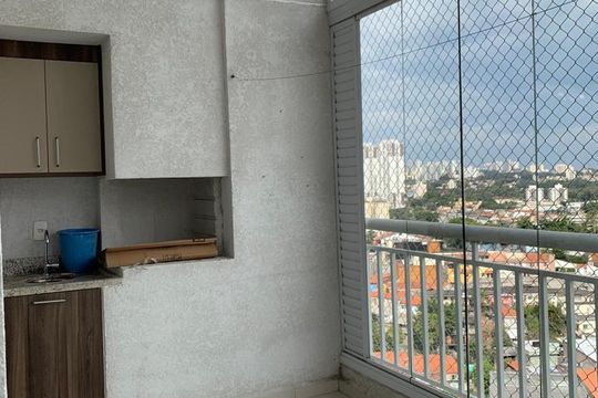 Varanda gourmet de apartamento para alugar com 3 quartos, 82m² em Jardim das Vertentes, São Paulo