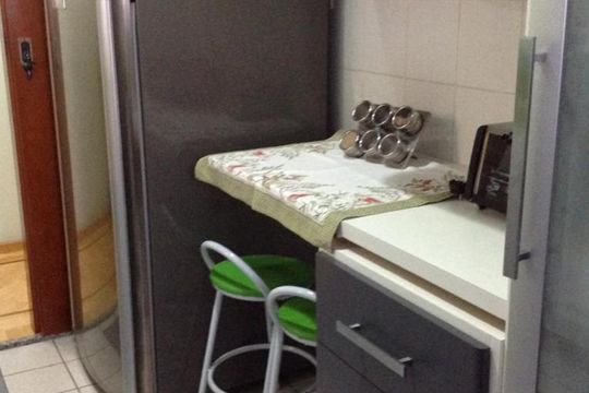 Cozinha de apartamento à venda com 3 quartos, 70m² em Vila Andrade, São Paulo