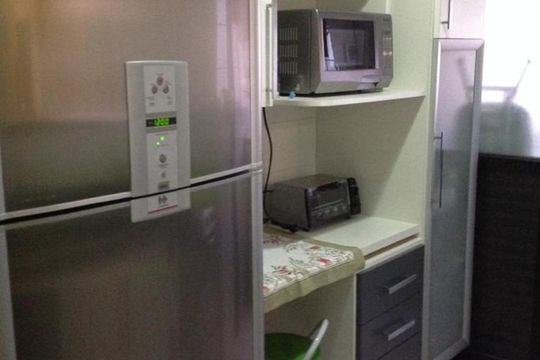 Cozinha de apartamento à venda com 3 quartos, 70m² em Vila Andrade, São Paulo