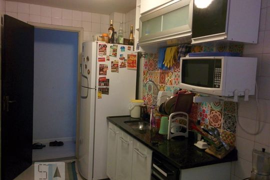 Cozinha de apartamento à venda com 3 quartos, 64m² em São Francisco Xavier, Rio de Janeiro