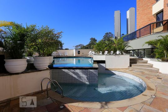 Piscina de apartamento à venda com 1 quarto, 40m² em Jardim Ampliação, São Paulo