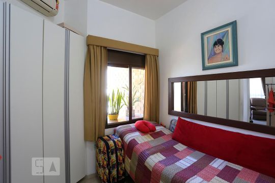 Quarto de apartamento à venda com 1 quarto, 40m² em Jardim Ampliação, São Paulo