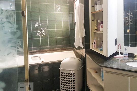 Banheiro Suite 2 de apartamento para alugar com 4 quartos, 155m² em Vila Regente Feijó, São Paulo