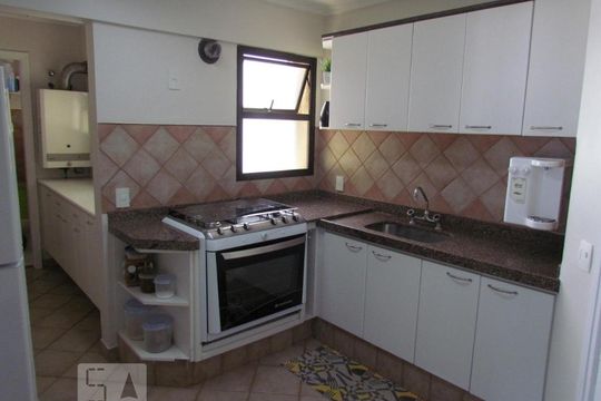 Cozinha de apartamento à venda com 4 quartos, 117m² em Chácara Primavera, Campinas