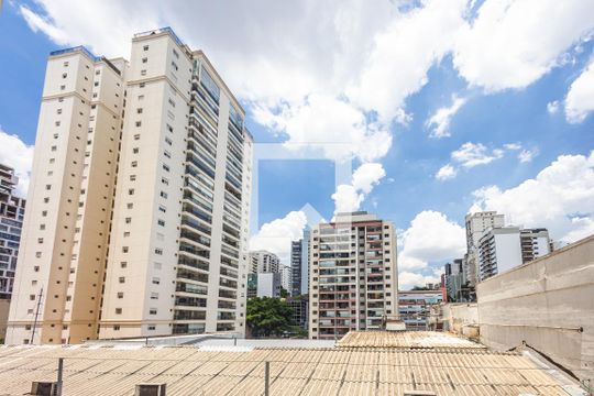 Vista da Varanda de kitnet/studio à venda com 1 quarto, 25m² em Cerqueira César, São Paulo