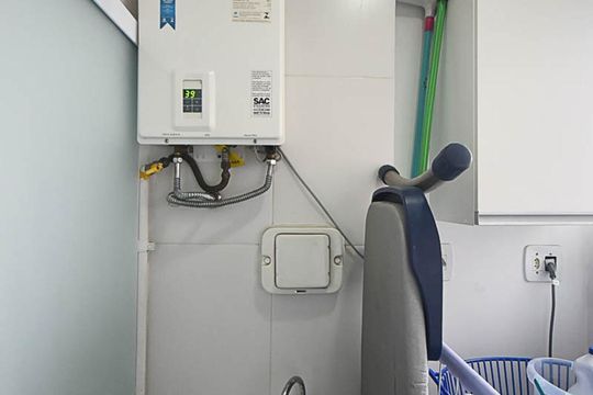 Área de Serviço de apartamento à venda com 2 quartos, 84m² em Vila Andrade, São Paulo
