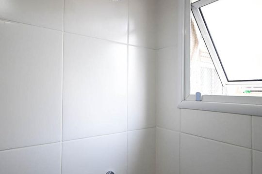 Detalhe do Banheiro Suíte  de apartamento à venda com 2 quartos, 84m² em Vila Andrade, São Paulo