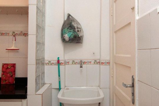 Área de Serviço de apartamento para alugar com 2 quartos, 60m² em Higienópolis, São Paulo