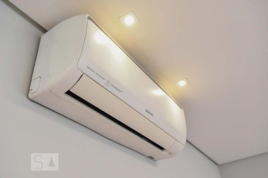 Suíte 01 de apartamento à venda com 1 quarto, 60m² em Campo Belo, São Paulo