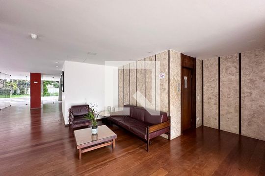 Hall Social Bloco de apartamento para alugar com 3 quartos, 93m² em Chácara Santo Antônio (zona Sul), São Paulo