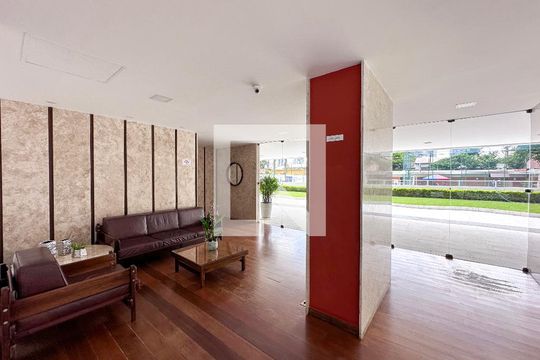 Hall Social Bloco de apartamento para alugar com 3 quartos, 93m² em Chácara Santo Antônio (zona Sul), São Paulo