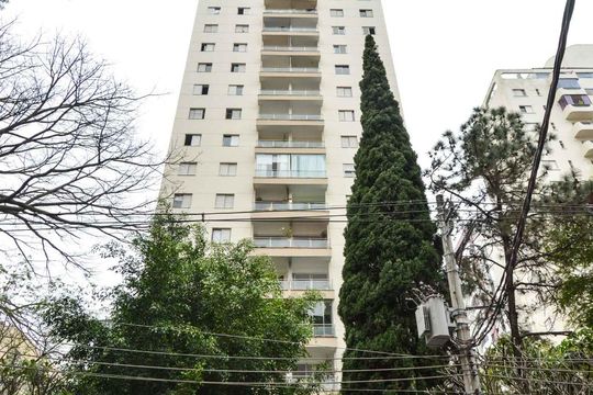 Fachada de apartamento para alugar com 1 quarto, 80m² em Vila Madalena, São Paulo