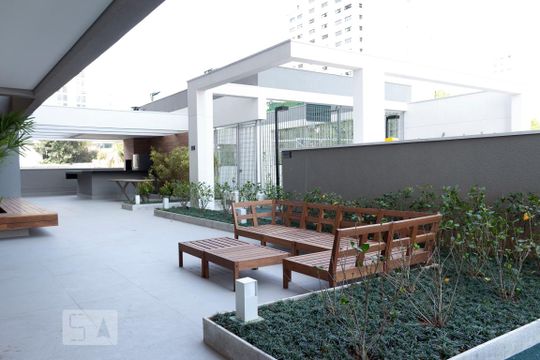 Área comum de apartamento para alugar com 1 quarto, 50m² em Vila Mariana, São Paulo