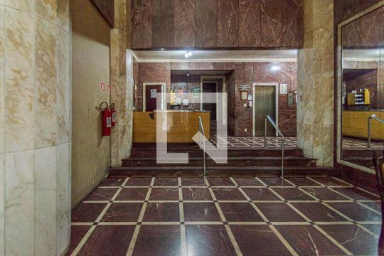 Hall social de kitnet/studio à venda com 1 quarto, 44m² em Centro, São Paulo