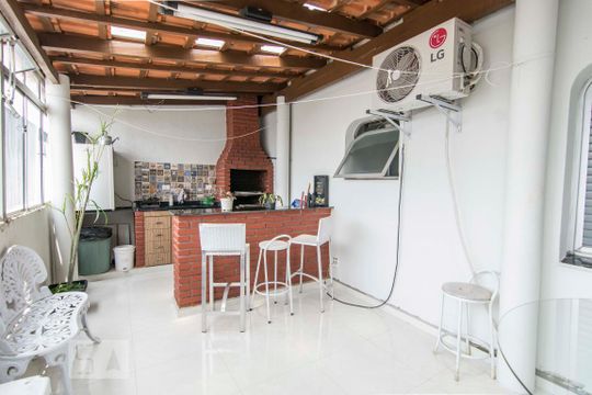 Churrasqueira Cobertura de apartamento à venda com 4 quartos, 224m² em Jardim São Paulo(zona Norte), São Paulo