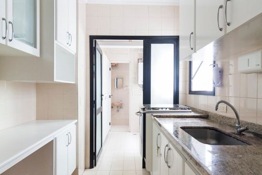 Cozinha de apartamento à venda com 3 quartos, 78m² em Saúde, São Paulo