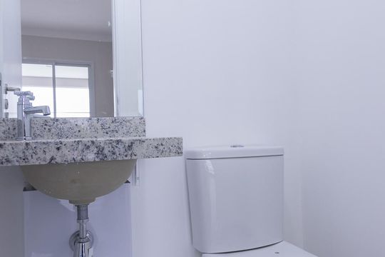 Lavabo de apartamento para alugar com 3 quartos, 103m² em Várzea da Barra Funda, São Paulo