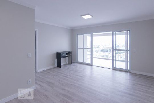 Sala de apartamento para alugar com 3 quartos, 103m² em Várzea da Barra Funda, São Paulo