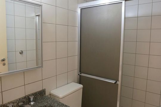 Banheiro de apartamento para alugar com 3 quartos, 80m² em Vila Progredior , São Paulo