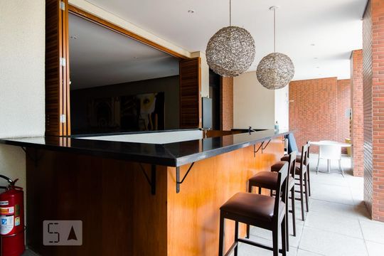 Área Gourmet de kitnet/studio à venda com 1 quarto, 40m² em Bela Vista, São Paulo