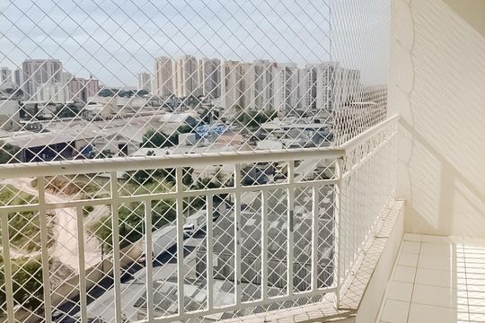Varanda da Sala de apartamento à venda com 2 quartos, 65m² em Vila Endres, Guarulhos