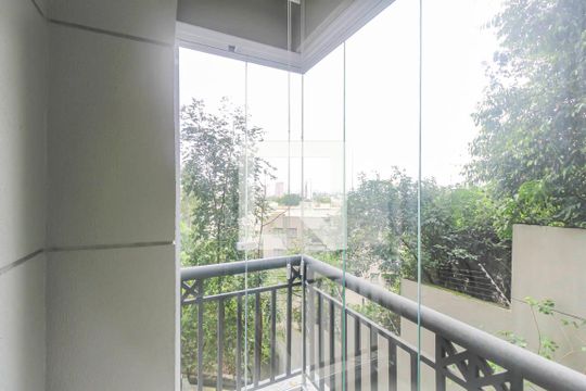 Varanda da Sala de apartamento à venda com 2 quartos, 52m² em Vila Bela, São Paulo