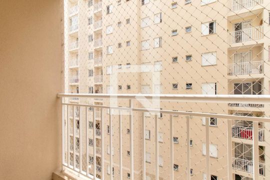 Varanda da Sala de apartamento à venda com 2 quartos, 54m² em Tingui, Curitiba