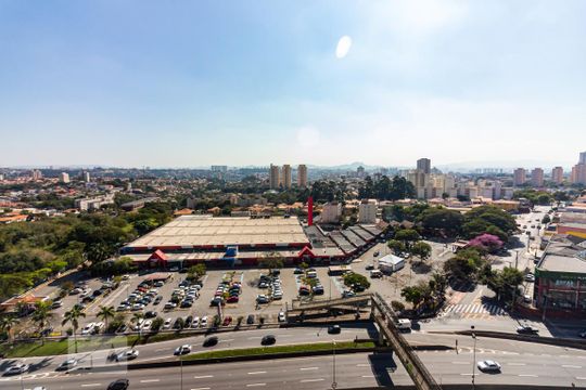 Vista de apartamento à venda com 3 quartos, 77m² em Jardim Arpoador, São Paulo