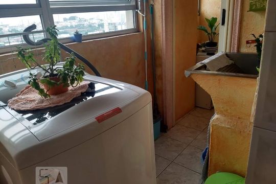 Área de Serviço de apartamento à venda com 2 quartos, 64m² em Vila Esperança, São Paulo