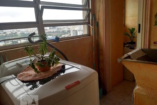 Área de Serviço de apartamento à venda com 2 quartos, 64m² em Vila Esperança, São Paulo