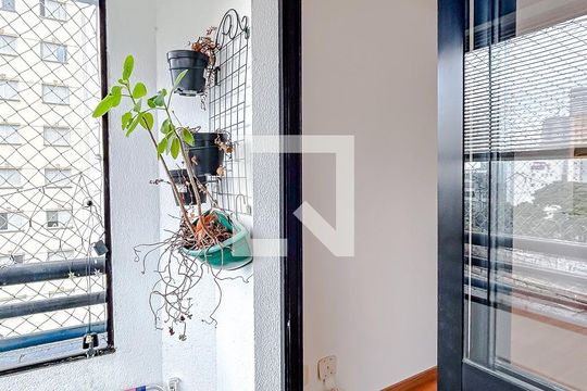 Varanda da Sala de apartamento para alugar com 1 quarto, 41m² em Tatuapé, São Paulo