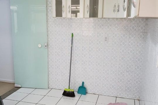 Cozinha de apartamento à venda com 1 quarto, 50m² em Vila Ester (zona Norte), São Paulo