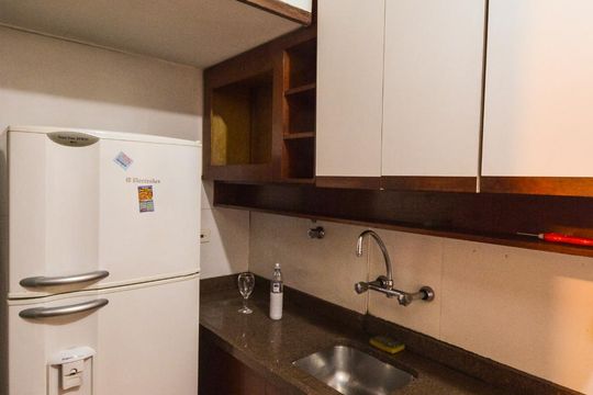 Cozinha de apartamento para alugar com 2 quartos, 47m² em Jardim Paulista, São Paulo