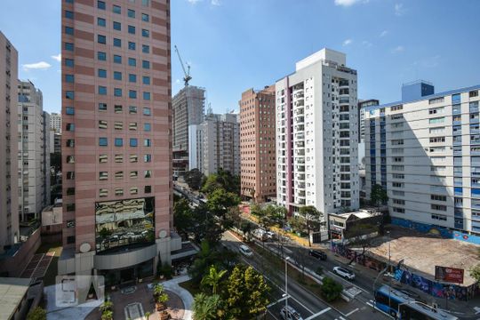 Vista de apartamento para alugar com 2 quartos, 47m² em Jardim Paulista, São Paulo