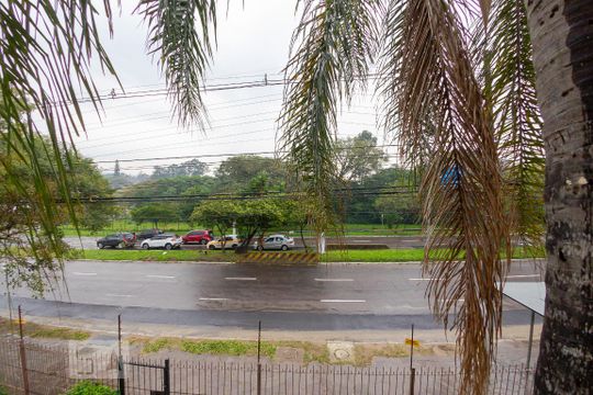 Vista do Quarto de apartamento à venda com 1 quarto, 45m² em Jardim do Salso, Porto Alegre