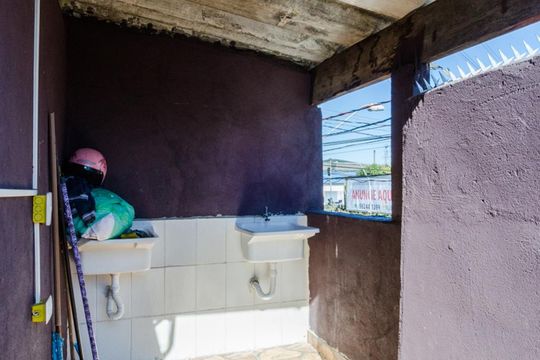 Área de serviço comum de casa para alugar com 1 quarto, 15m² em Paulicéia, São Bernardo do Campo