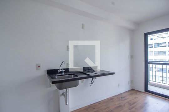 1 Cozinha 1 de kitnet/studio à venda com 1 quarto, 27m² em Centro, São Paulo