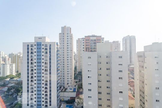 Vista do Quarto de apartamento para alugar com 1 quarto, 45m² em Saúde, São Paulo