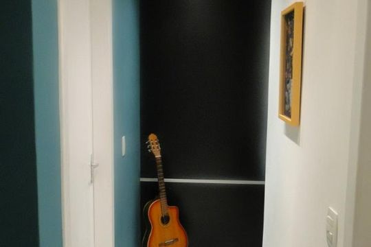 Banheiro Corredor de apartamento à venda com 2 quartos, 57m² em Salgado Filho, Belo Horizonte