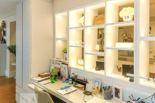 Escritório de apartamento à venda com 4 quartos, 180m² em Jardim Paulista, São Paulo