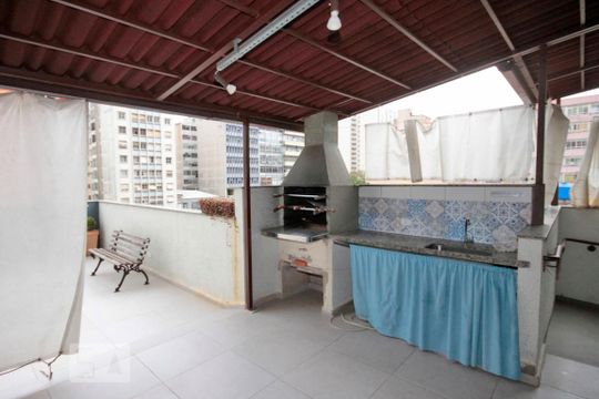 Churrasqueira de kitnet/studio à venda com 1 quarto, 35m² em Campos Elíseos, São Paulo