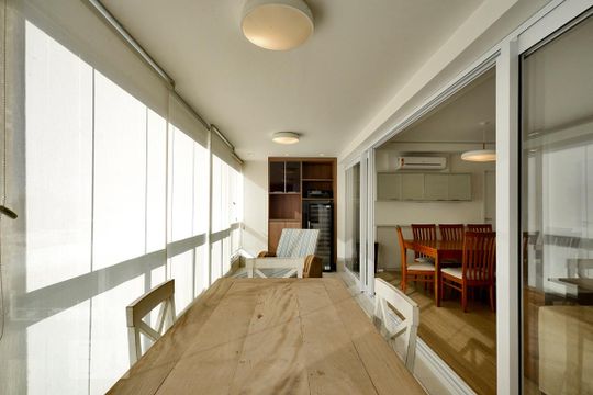 Varanda de apartamento à venda com 3 quartos, 125m² em Alto da Lapa, São Paulo