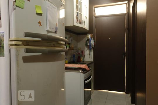 Cozinha de kitnet/studio para alugar com 1 quarto, 28m² em Consolação, São Paulo