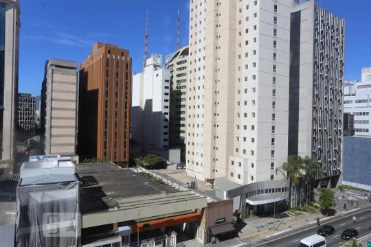 Vista de kitnet/studio para alugar com 1 quarto, 28m² em Consolação, São Paulo