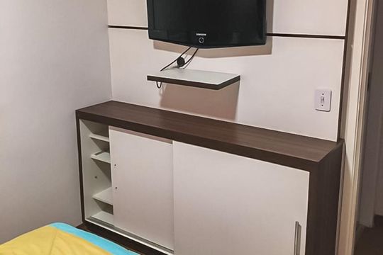 Quarto 2 de apartamento para alugar com 2 quartos, 50m² em Jardim Sarah, São Paulo