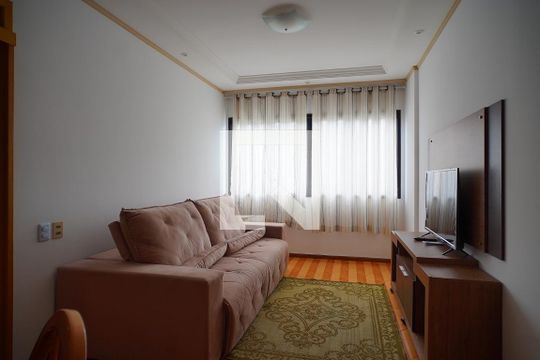 Sala de apartamento para alugar com 2 quartos, 52m² em Centro, Florianópolis